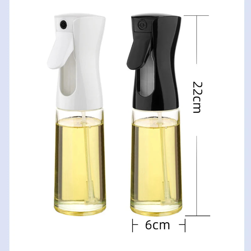 300ML/200ml Spray De Azeite Para Cozinha Cozinhar Óleo De Oliva Pulverizador De Vazio Frasco De Vinagre Dispensador Salada